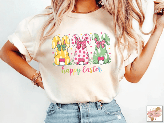 Happy Easter Coquette Easter Bunny Unisex t-shirt