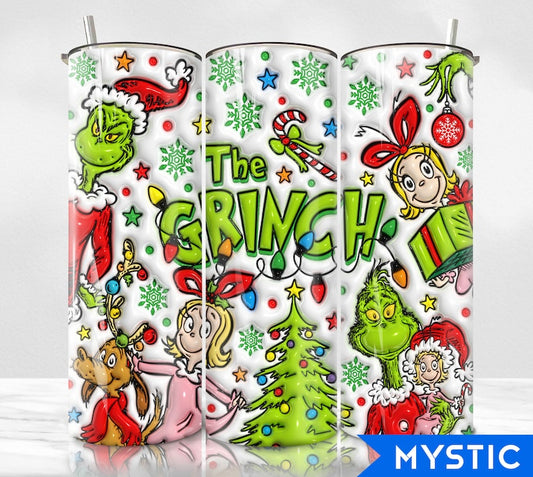 3D Inflated Christmas Tumbler 20oz